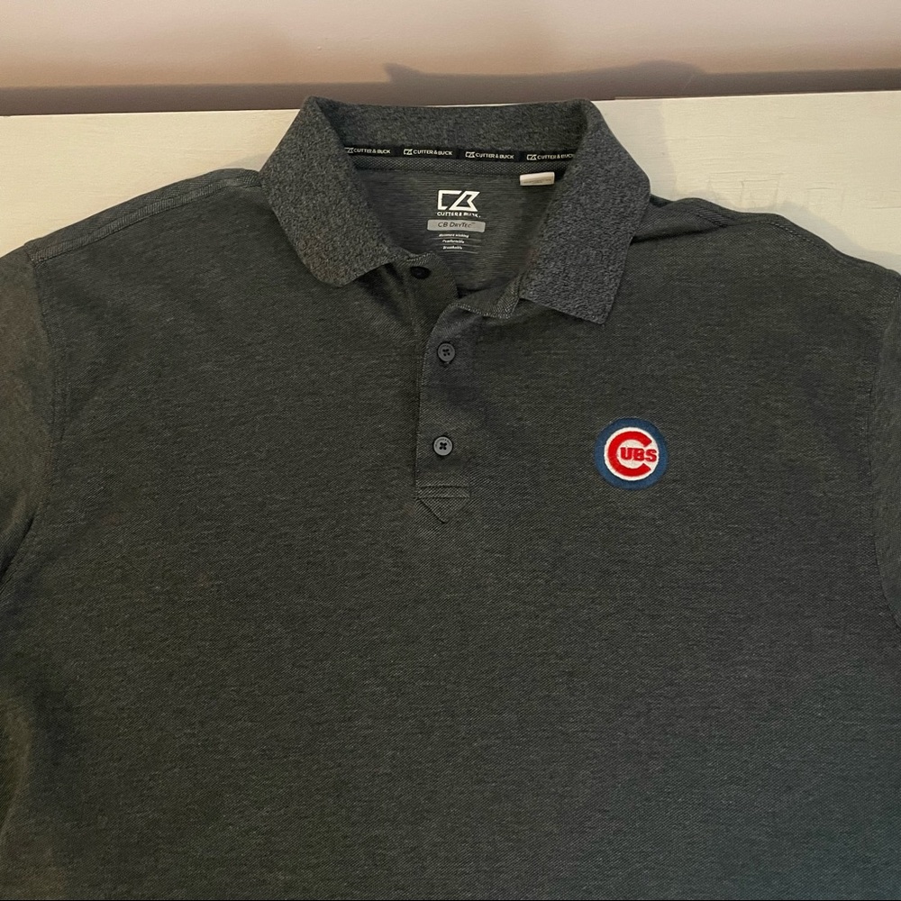 Cutter & Buck Cubs Baseball Polo Size XL